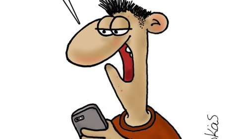 Αρκάς: &quot;Θα μου κλείσεις τα ορχιδέα&quot; - Το σκίτσο με τον... αγανακτισμένο αθυρόστομο