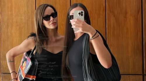 Η Ιωάννα Λίλη ποζάρει με την 17χρονη κούκλα κόρη της - Σαν δυο σταγόνες νερό [εικόνες]