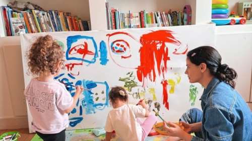 Απρόοπτο για τη Χριστίνα Μπόμπα και τον Σάκη Τανιμανίδη- Στο γύψο το πόδι της μίας δίδυμης