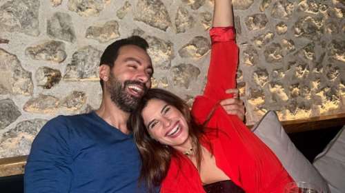 Σάκης Τανιμανίδης: Η τρυφερή ανάρτηση για τη γιορτή της Χριστίνας Μπόμπα - Φωτογραφίες από την έξοδό τους