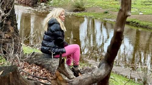 Ελένη Μενεγάκη: Η πρώτη ανοιξιάτικη απόδραση με την οικογένειά της [Εικόνες]