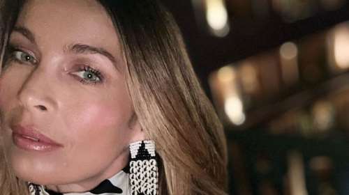 Μαριέττα Χρουσαλά: Κομψή με zebra print φόρεμα στο πάρτι Τσάκου - Κριθαριώτη στο Μαρόκο, διά χειρός Celia Kritharioti