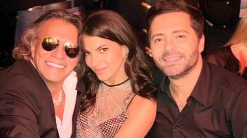 Δήμητρα Μέρμηγκα Κούστα: Διασκέδασε στην Άννα Βίσση με πολύ τολμηρό φόρεμα με στρας και bralette