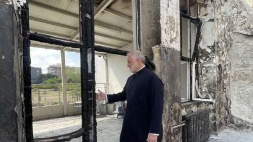 Ελπιδοφόρος: Η Αρχιεπισκοπή Αμερικής και η Ομογένεια προσφέρουν 420.000 δολάρια για την αποκατάσταση του Βαλουκλή