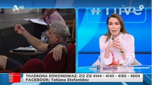 Τατιάνα Στεφανίδου: Η απάντηση για τον Πέτρο Φιλιππίδη -&quot;Αυτή η εκπομπή δεν θέλει να κλείσει κανέναν στη φυλακή&quot;