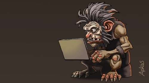 Πώς βλέπει ο Αρκάς τα τρολ του διαδικτύου - Το αιχμηρό σκίτσο για τα ψεύτικα προφίλ