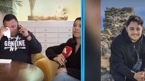Τραγωδία στα Τέμπη: Ξέσπασε σε κλάματα ο πατέρας του 23χρονου Ντένη που αγνοείται - &quot;Εσπασε&quot; η Τατιάνα Στεφανίδου