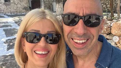 Στη Μάνη Έλενα Ράπτη και Γιάννης Μπρατάκος - Οι φωτογραφίες από τις διακοπές τους
