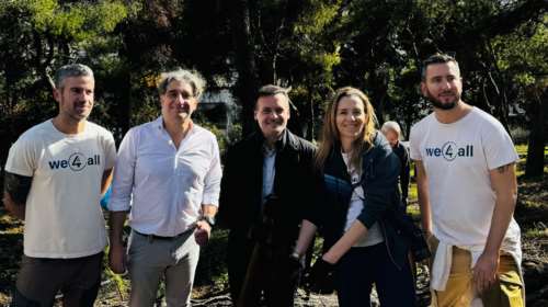 Χάρης Δούκας: Μεγάλη δενδροφύτευση στον Λυκαβηττό - &quot;Ενας από τους σημαντικότερους πνεύμονες πρασίνου της Αθήνας&quot;