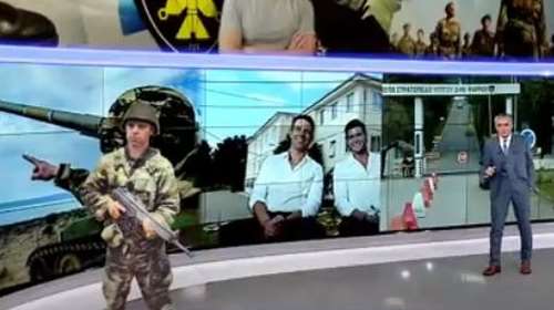 Ο Ευαγγελάτος πρόλαβε και "έντυσε" στα χακί τον Στέφανο Κασσελάκη- Μέχρι και G3 του έβαλε [βίντεο]