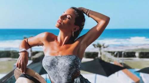 Αθηνά Οικονομάκου: Στα γενέθλια της κουμπάρας της με τον Μάξιμο και τη Σιέννα