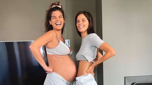 Ευτυχισμένη θεία η αδελφή της Χριστίνας Μπόμπα, Ελίνα - Η φωτογραφία με τη νεογέννητη ανιψιά της