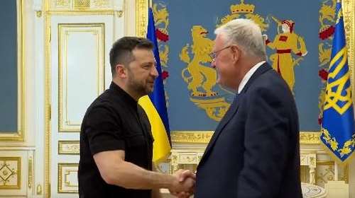 Ο Ζελένσκι συζήτησε με τον απεσταλμένο των ΗΠΑ για την άσκηση πίεσης στη Ρωσία