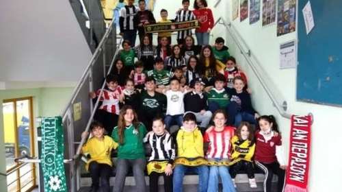 Άλκης Καμπανός: Μαθητές στη Νυρεμβέργη φόρεσαν φανέλες ελληνικών ομάδων στη μνήμη του [εικόνες]