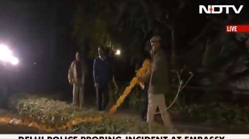 Έκρηξη κοντά στην πρεσβεία του Ισραήλ στο Νέο Δελχί – Όλοι οι εργαζόμενοι είναι καλά στην υγεία τους