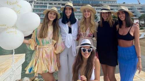 Άννα Πρέλεβιτς: Φωτογραφίες από το bachelorette πάρτι - Η κούκλα αδερφή της και η Δούκισσα Νομικού [εικόνες]