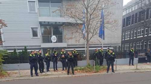 Κατάληψη στο ελληνικό προξενείο του Βερολίνου από ομάδα αναρχικών για τους συλληφθέντες από την έκρηξη στους Αμπελόκηπους