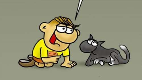 Ο Θανασάκης του Αρκά καθησυχάζει τον γατούλη του: Μην ανησυχείθ!... Και με τον μπαμπά δοκιμαθτικά έμειναν και είναι 15 χρόνια παντρεμένοι&quot;