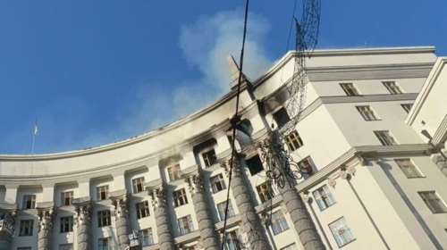 Με πύραυλο Ισκαντέρ η ρωσική επίθεση στο κτίριο της ουκρανικής κυβέρνησης στο Κίεβο