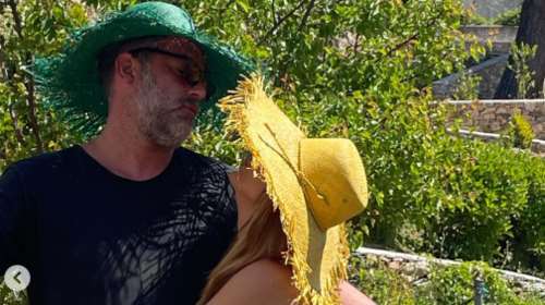 Δέσποινα Βανδή και Βασίλης Μπισμπίκης full in love: Νέες φωτογραφίες από το Πάσχα στο Πήλιο