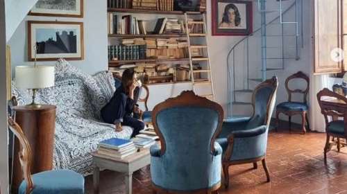 Μαρία Λεκάκη: Το ησυχαστήριο της βγαλμένο από όνειρο - Eικόνες από το υπέροχο εξοχικό της