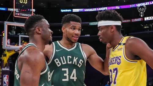 Έγραψαν ιστορία οι Antetokounbros: Μαζί στο παρκέ Γιάννης, Θανάσης και Κώστας Αντετοκούνμπο [Εικόνες - Βίντεο]