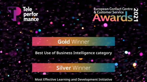 Teleperformance Greece: Κέρδισε τέσσερα βραβεία στα ECCCSAs 2021