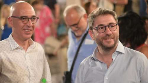 Στην Επίδαυρο ο Νίκος Ανδρουλάκης -Παρακολούθησε την παράσταση Βάκχες του Ευριπίδη [εικόνες]