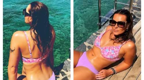 Η Ναταλία Γερμανού με μπικίνι στις διακοπές της - "Κρήτη μου καλή αντάμωση"