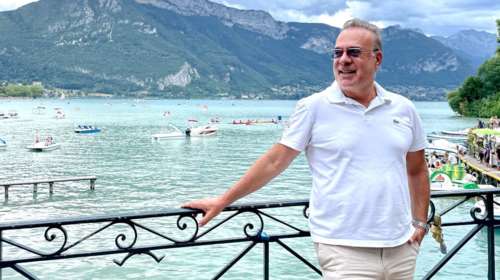 Φώτης Σεργουλόπουλος: Διακοπές στη &quot;Βενετία της Γαλλίας&quot;, το γραφικό Αννεσί - Εικόνες