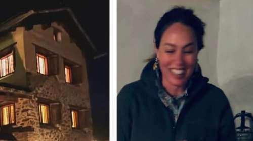 Νίνα Φλορ: Εορταστική βραδιά σε υπερπολυτελές σαλέ στις Άλπεις