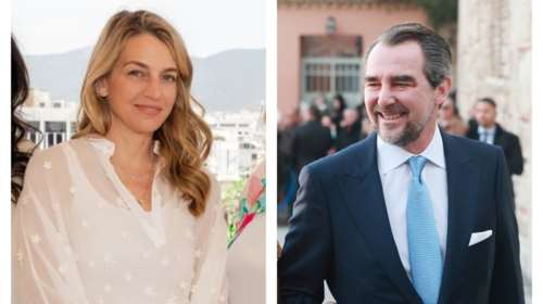 Χρυσή Βαρδινογιάννη - Νικόλαος Ντε Γκρες: Casual και χαμογελαστοί - Η αγάπη που τους ενώνει