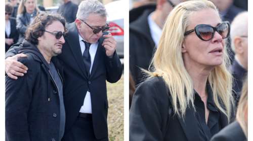 Καίτη Κωνσταντίνου: Συγκλονιστικές στιγμές - Ξέσπασαν σε κλάματα οι φίλοι και συνάδελφοί της στο &quot;τελευταίο αντίο&quot;