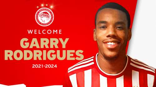 Ολυμπιακός: Ντύθηκε στα &quot;ερυθρόλευκα&quot; ο Γκάρι Ροντρίγκες - Υπέγραψε τριετές συμβόλαιο