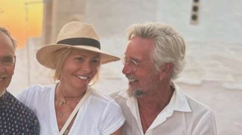 Τζένη Μπαλατσινού: Ξημέρωμα στην μαγευτική Πάτμο - Η θέα της και η φθινοπωρινή απόδραση στο νησί της Αποκάλυψης