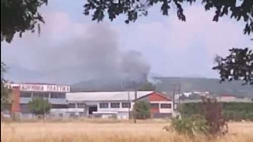 Φωτιά στην Πτολεμαΐδα, πίσω από το Μποδοσάκειο Νοσοκομείο [βίντεο]