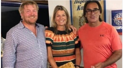 Σάλος με το βασιλικό ζεύγος της Ολλανδίας: Πήγε στη Μήλο και... &quot;ξέχασε&quot; τα μέτρα για τον κορονοϊό [Εικόνα]