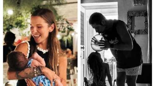 Εριέττα Κούρκουλου Λάτση - Βύρωνας Βασιλειάδης: Η καθημερινότητά τους στην Πάρο σε φωτογραφίες