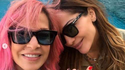 Βίσση - Βανδή πόζαραν αραχτές στον καναπέ και στην πισίνα πίνοντας καφέ [εικόνες]