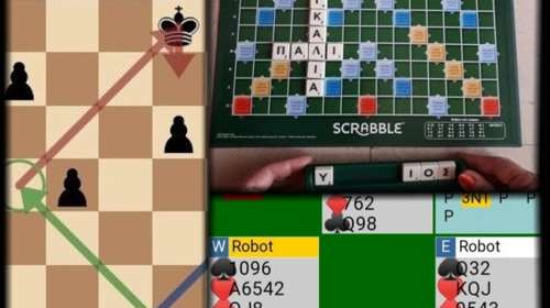 Παιχνίδια στην εποχή της καραντίνας: Σκραμπλ, σκάκι και διαδικτυακά ...τουρνουά