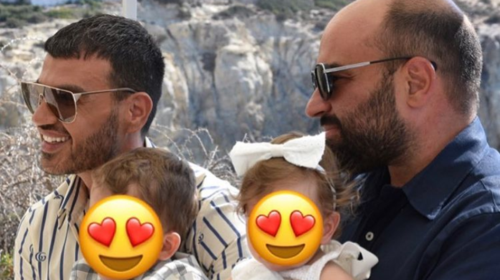 Παντελής Τουτουντζής: Φωτογραφίζει τον γιο του και τον σύντροφό του - Έχουν γενέθλια την ίδια μέρα