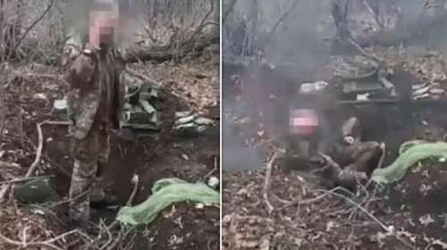 Πόλεμος στην Ουκρανία: Έκανε μια τζούρα από το τελευταίο του τσιγάρο και αμέσως μετά τον εκτέλεσαν [βίντεο]