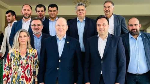 Στην Ελαφόνησο ο πρίγκιπας Αλβέρτο του Μονακό -  Οι πρώτες φωτογραφίες