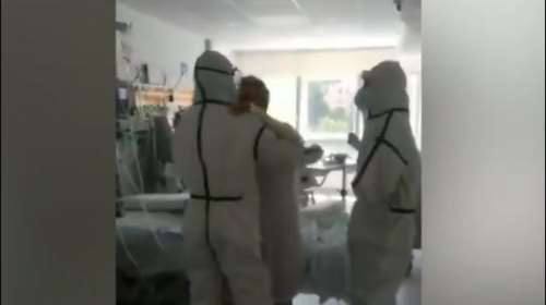 Κορονοϊός: Συγκλονίζει ο χορός Ισπανού ασθενούς λίγο πριν βγει από τη ΜΕΘ μετά από 30 μέρες [Βίντεο]