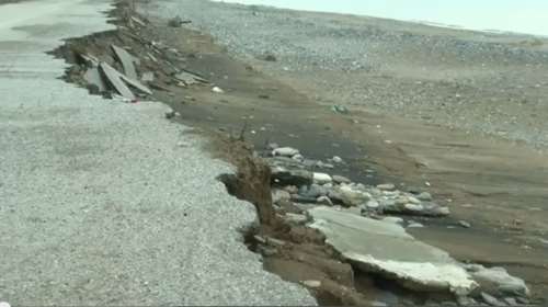 Σαμοθράκη: Μεγάλη καταστροφή στο αγροτικό οδικό δίκτυο από την ισχυρή βροχόπτωση [βίντεο]