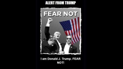 Ντόναλντ Τραμπ: Με τη ματωμένη φωτογραφία από την απόπειρα δολοφονίας του ζητά οικονομική ενίσχυση