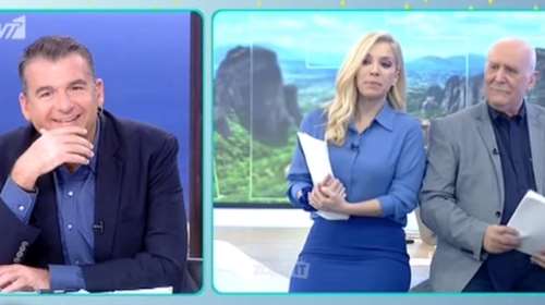 Ενοχλημένος ο Γιώργος Λιάγκας: "Γράφτηκαν ηλιθιότητες και βλακείες" για την παρουσία της Αναστασοπούλου στην εκπομπή