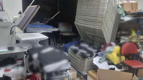 Πάτρα: Χιλιάδες προϊόντα "μαϊμού" σε εργαστήριο - Συνελήφθησαν πέντε άτομα [εικόνες]