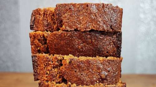 Υγιεινό και νηστίσιμο κέικ βρώμης με κανέλα - Χωρίς αλεύρι, αυγά και ζάχαρη