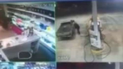 Θεσσαλονίκη: Βίντεο ντοκουμέντο - Η στιγμή που ο 16χρονος βάζει βενζίνη και φεύγει από το πρατήριο